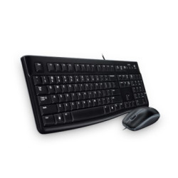 KIT LOGITECH tECLADO Y MOUSE  USB