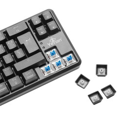 TECLADO GAMER AKIL S3500 MECANIC  RGB/BT