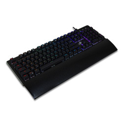 TECLADO GAMER FLARE  MECANIC SWITCH ROJO RGB