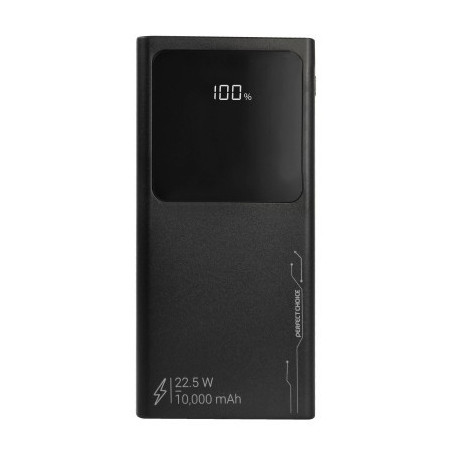 PowerBank PERFECT CHOICE Negro carga rápida 10000 MAH