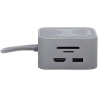 HUB  TIPO C / CARGADOR INALAMBRICO HDMI/RJ45/SD/TF/USB