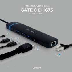 HUB USB-C 8 EN 1