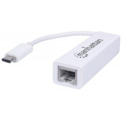 ADAPTADOR  USB TIPO C 3.2 A RJ45 RED